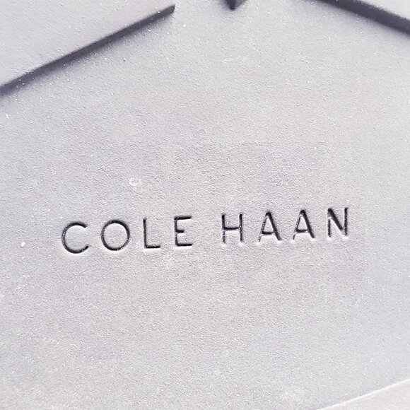 Cole Haan Quiana Bootie Womens Size 8 British Tan Brown Suede Waterpoof Boots - Picture 9 of 10